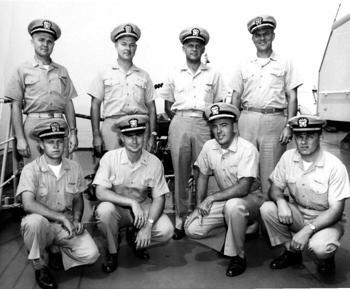  - Bill Lewis Navy group photo 1963 Officers